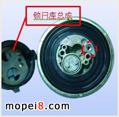 國Ⅱ摩托車油箱蓋上的通氣孔