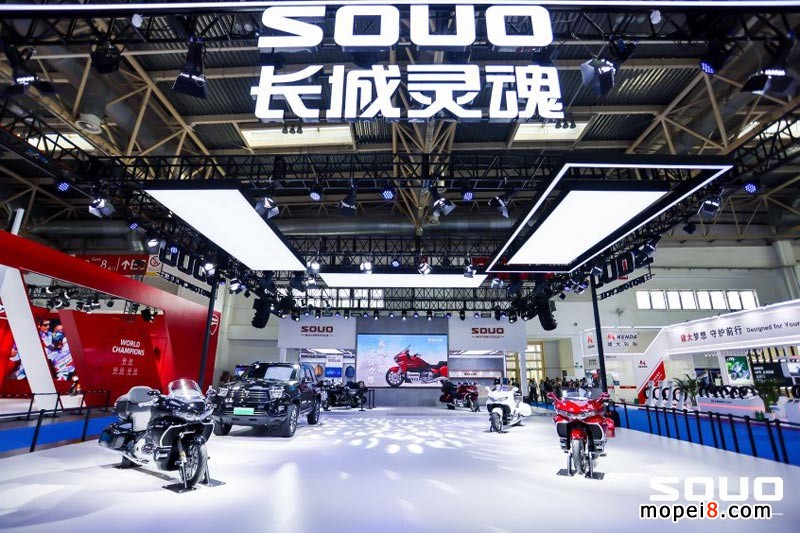 2024北京國(guó)際摩托車(chē)展覽會(huì)-長(zhǎng)城靈魂摩托車(chē)SOUO展臺(tái)