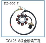 CG125-8極全波偏三孔