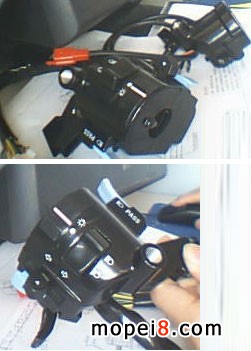 供應手把開關 TVS150鈴木(出口印尼)
