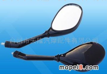供應(yīng)五羊100后視鏡 烤漆后視鏡