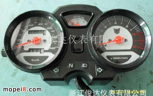 供應錢江龍摩托車儀表及QJ150-19A摩托車儀表配件