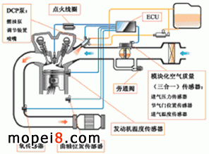 DCP-FI電噴系統的組成圖