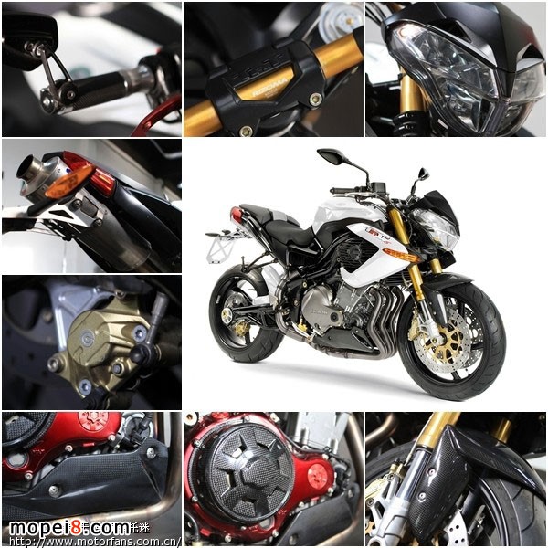 貝納利摩托車899S 巔峰對決 法拉利汽車458 Italia