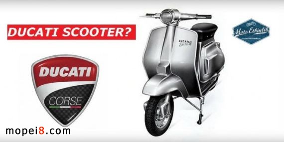 Vespa式樣的48cc、80cc、94cc的杜卡迪Brio踏板摩托車
