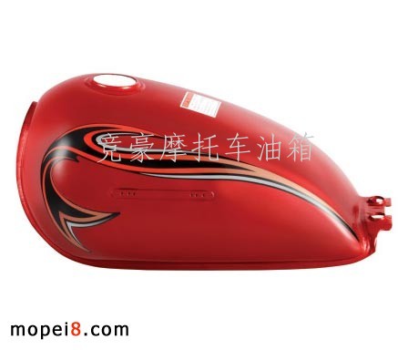 GN國三花 摩托車油箱（紅、黑）