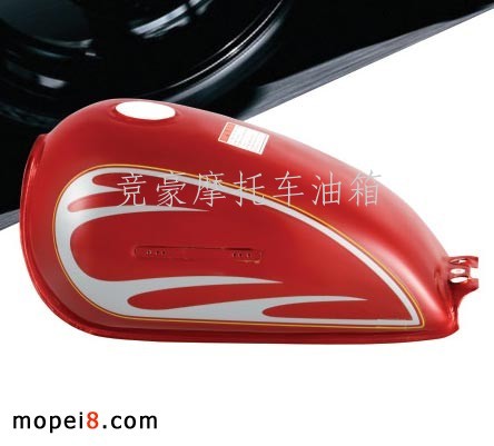 GN風云花 摩托車油箱（紅、黑）